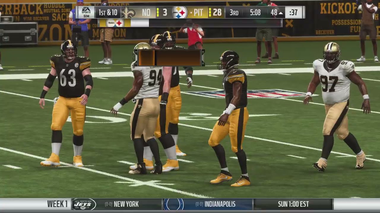 Madden 19 fantasy franchise playthrough Year 29 Week 1 part 3
