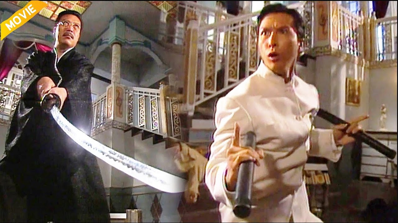 日本劍客殺人無數，甄子丹暴怒使出雙節棍絕殺他  | Kung Fu | 功夫 | 動作片 | 甄子丹  | 精武門|