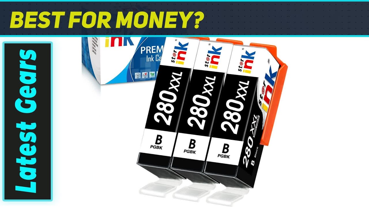 Starink PGI-280XXL: Best Canon Black Ink for Pixma Printers!
