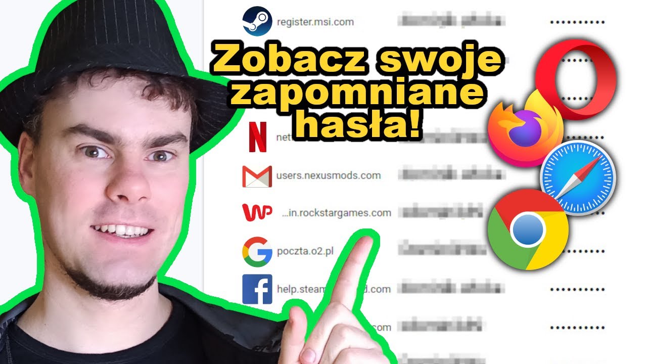 Jak odzyskać znaleźć zapisane hasła hasło email gmail - Jak zobaczyć hasło obejrzeć hasło