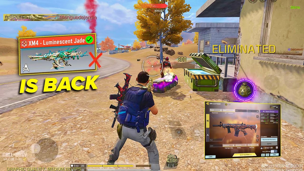 MYTHIC XM4 IS BACK BUT EPIC XM4 STILL HITS HARD WITH THIS GUNSMITH | COD MOBILE