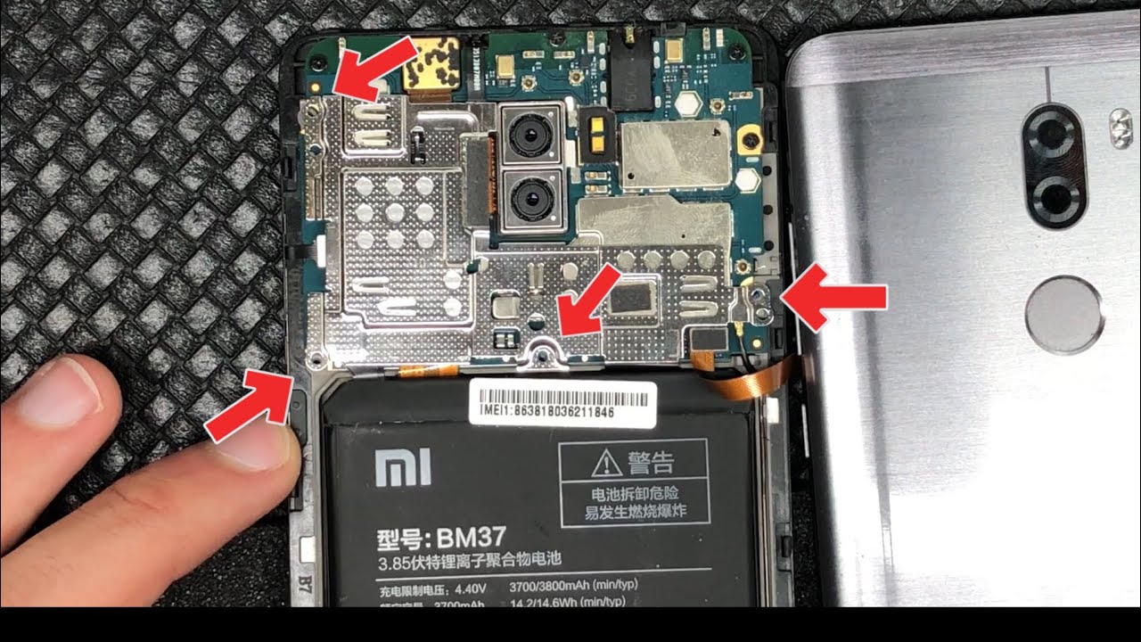 Sostituzione Batteria Xiaomi Mi5s plus