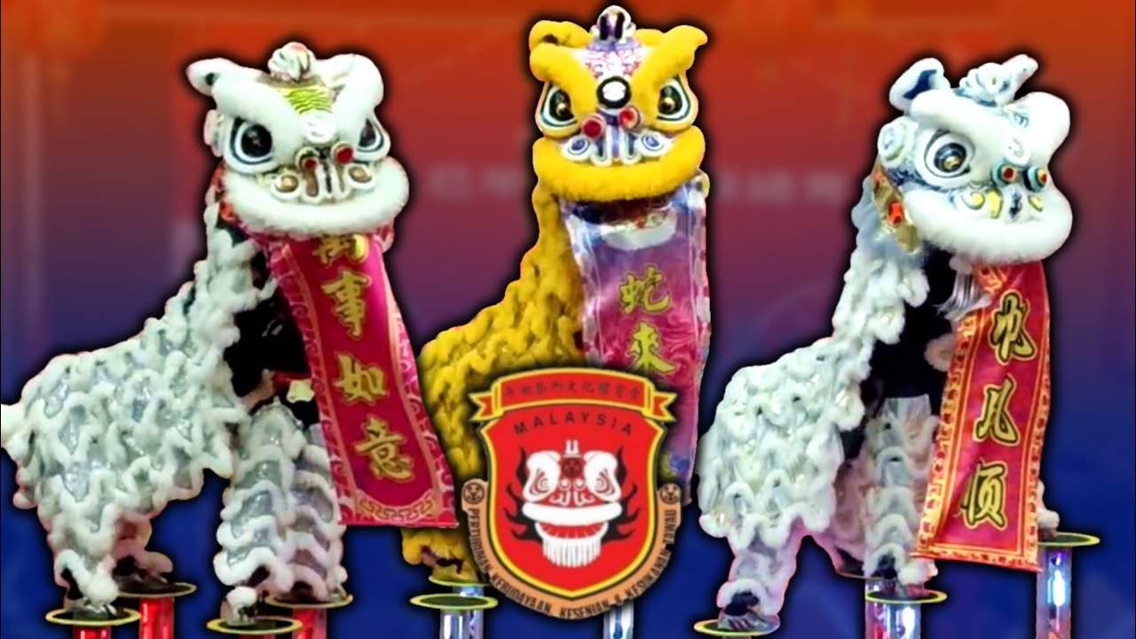 2025 Lion Dance Performance by Team Yi Wen at Sabah Chinese High School