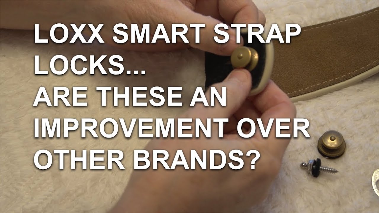 LOXX Smart Strap Locks for Guitar | An in depth Review of these quality strap locks | Tony Mckenzie