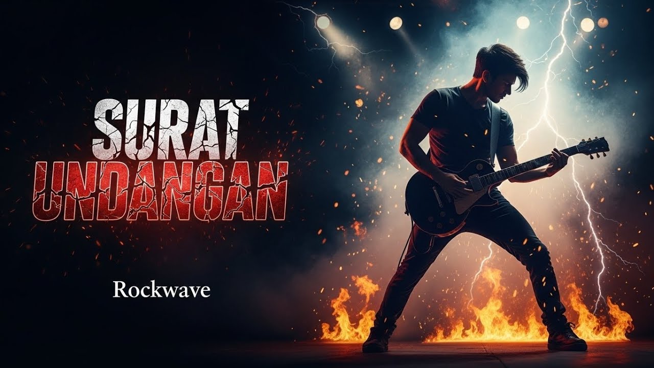 SURAT UNDANGAN - POPPY MERCURY Versi ROCK | Lagu Patah Hati Klasik Jadi Ledakan Emosi
