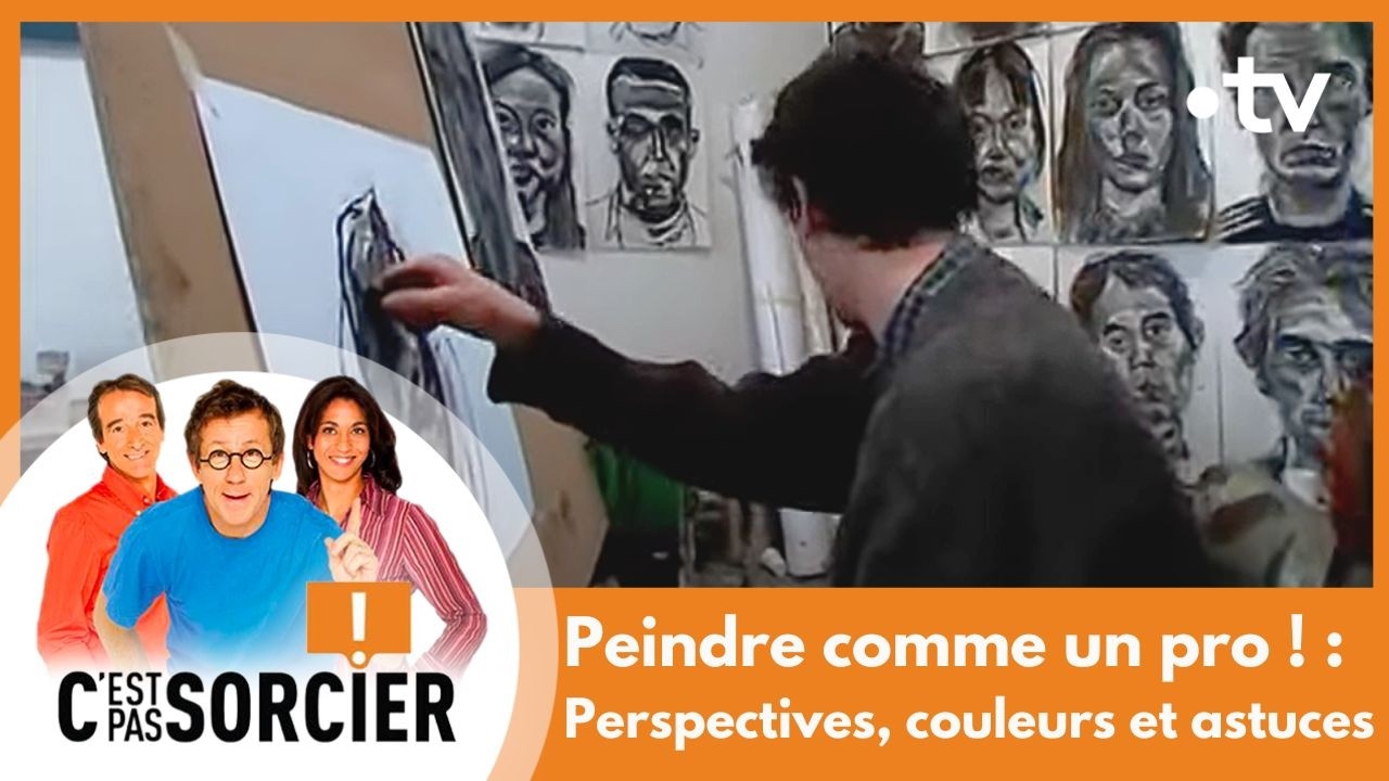 Peindre comme un pro ! : Perspectives, couleurs et astuces - C'est pas sorcier [Int&eacute;grale]