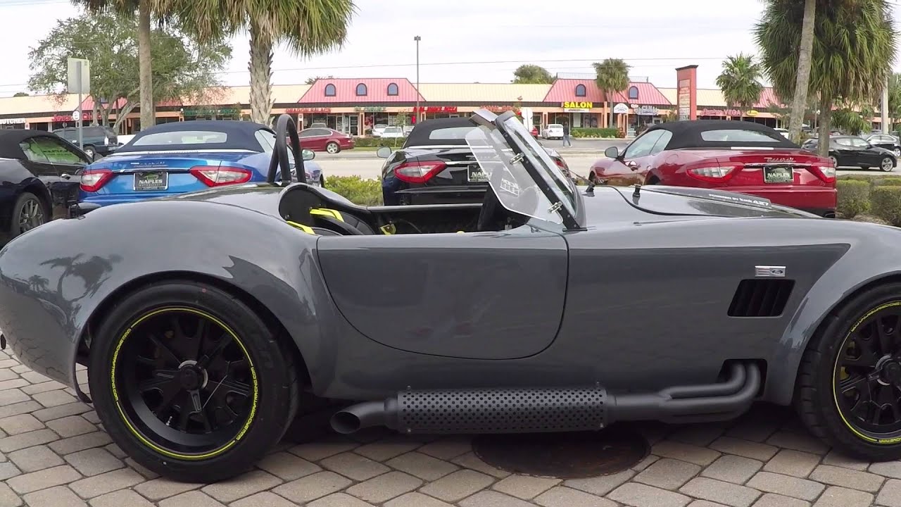 1965 Back Draft Shelby Cobra in Grigio Telesto with Ron Ward