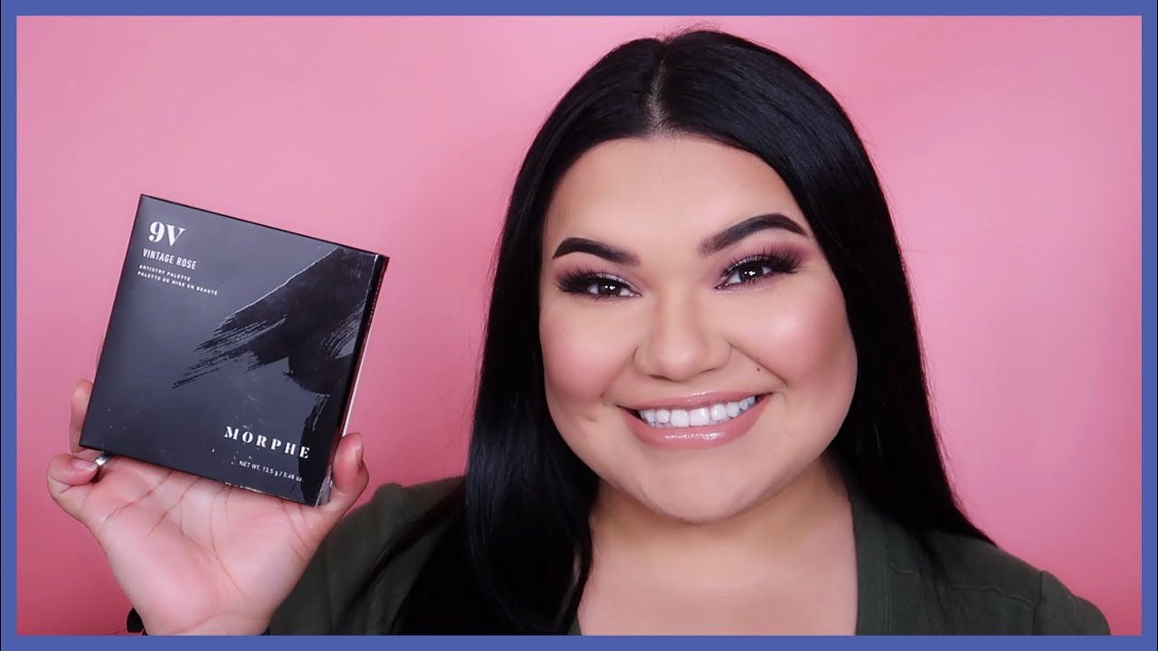 Morphe 9V Vintage Rose Review