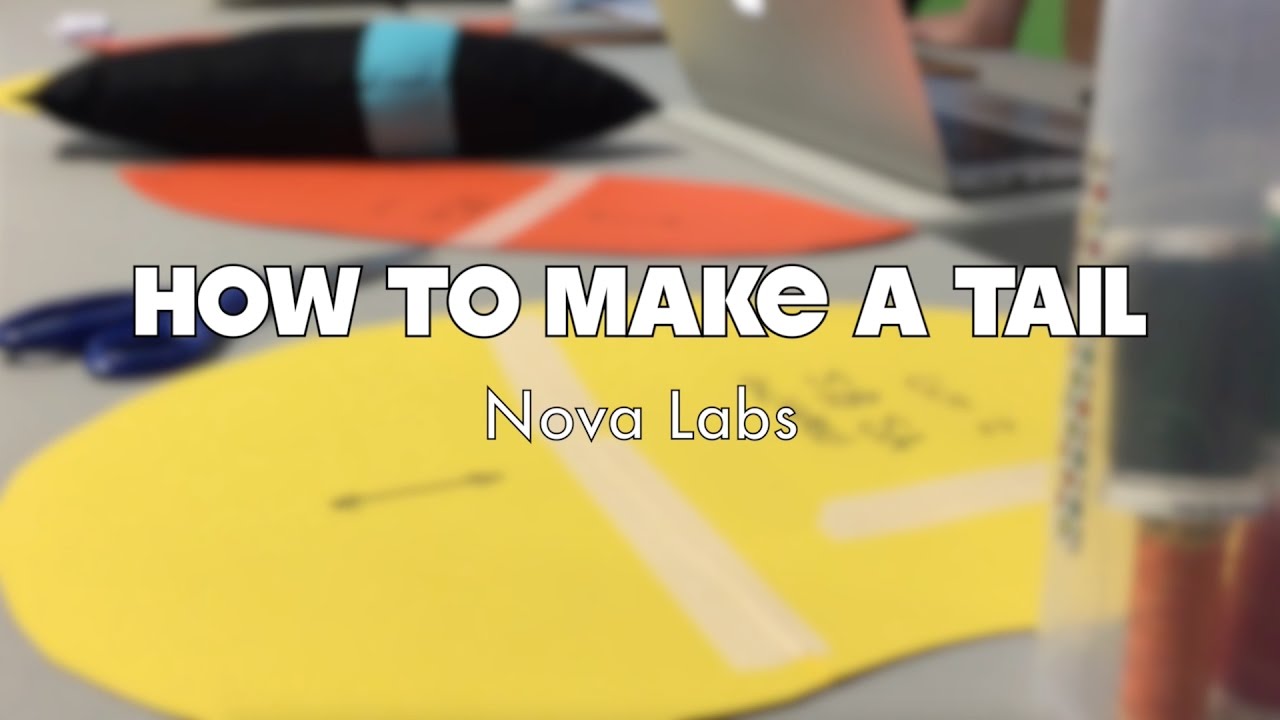 How to Make a Cosplay Tail at Nova Labs