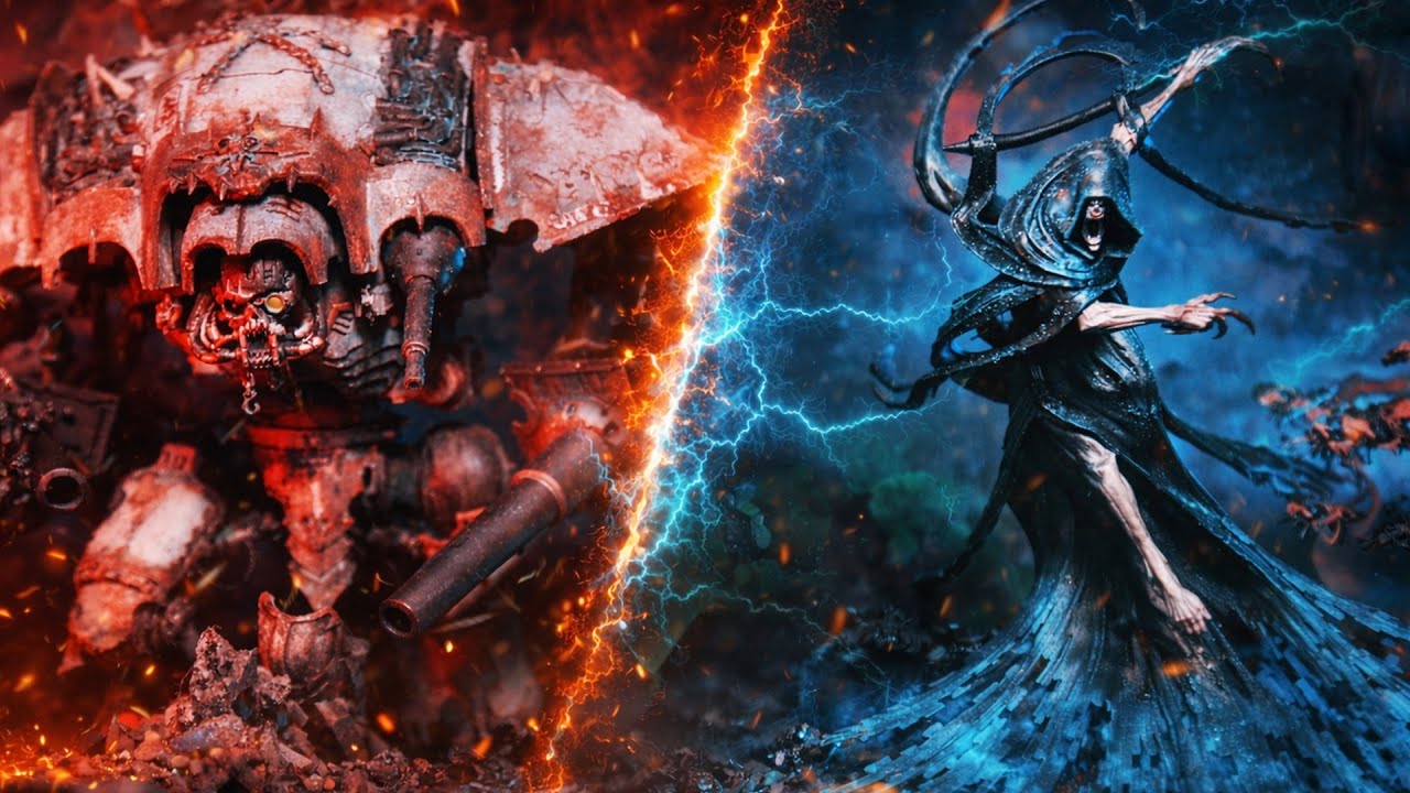 ALL FOUR C’TAN on the Table! Chaos Knights vs Necrons | Warhammer 40K Battle Report