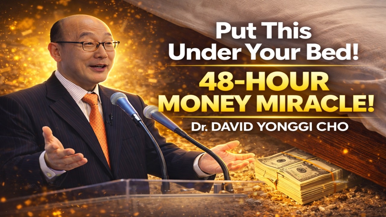 Place a Glass of Salt & Water Under Your Bed—A Financial Miracle Will Happen in 48 Hours!|YONGGI CHO