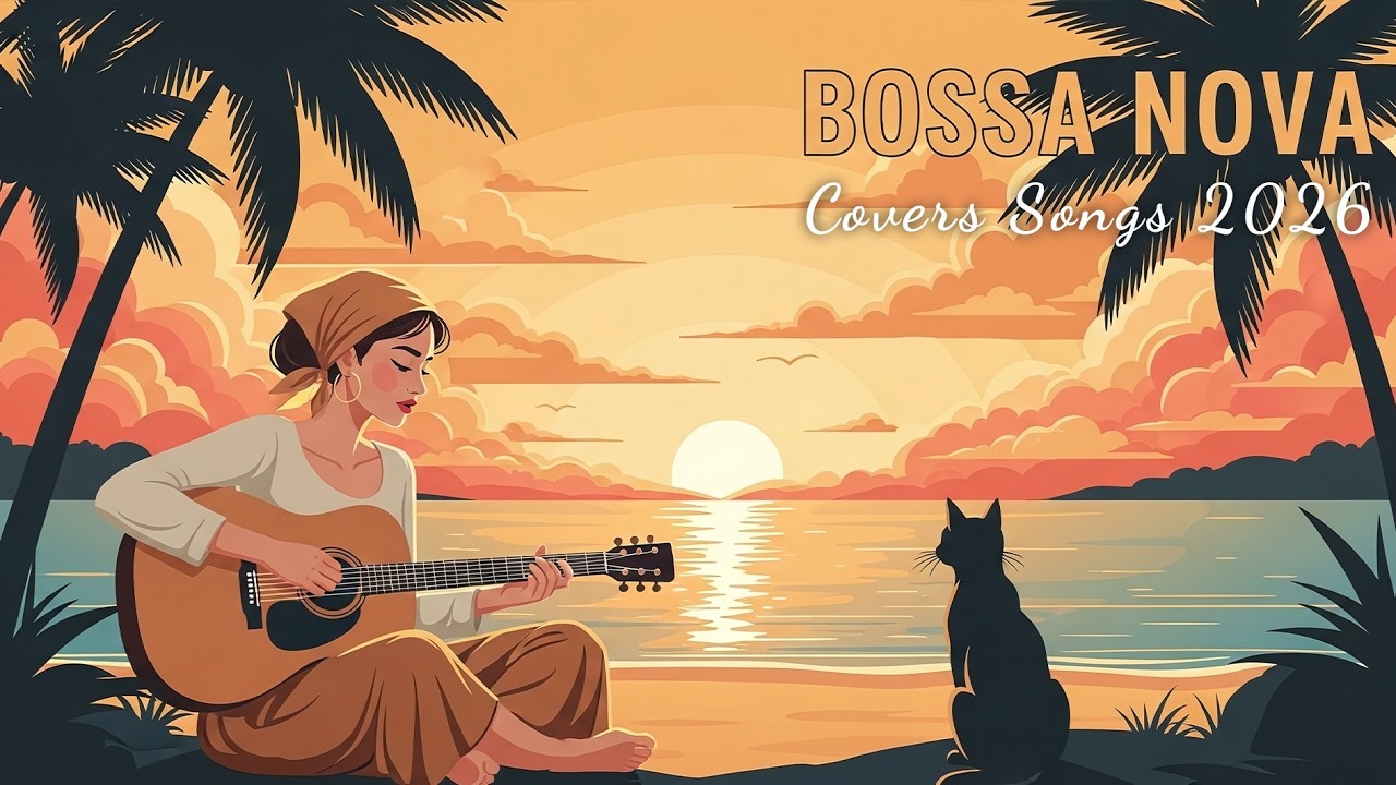 50 Bossa Nova Covers of Popular Songs ✨ Perfect Bossa Nova 2026 for Work, Study, Relax & Focus