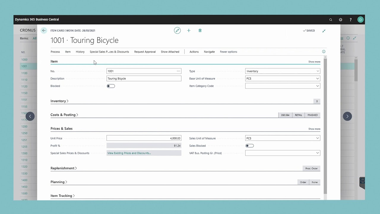 Work With Item Attributes in Dynamics 365 Business Central