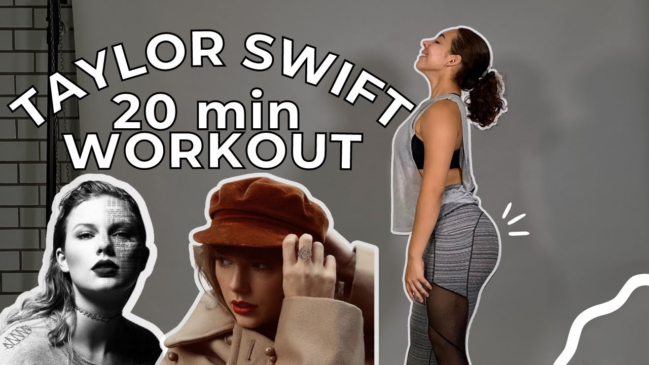 Taylor Swift CARDIO workout | rutina full body INTENSO en casa! 20 min |  Reputation, Red TV, 1989 ✨