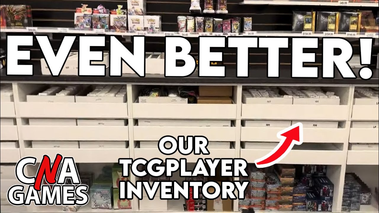 The EVEN BETTER Way to Store Your TCGPlayer Inventory - 2024 Updated