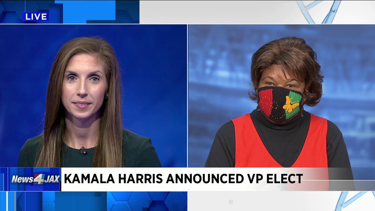 Kamala Harris Announced Vice-President Elect