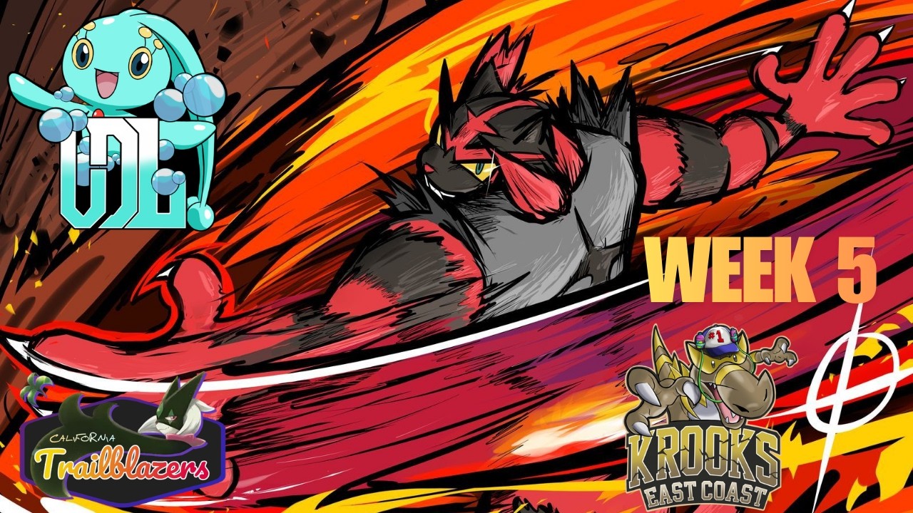 VDL Week 5 Manaphy Div. Incineroar wont be denied!!