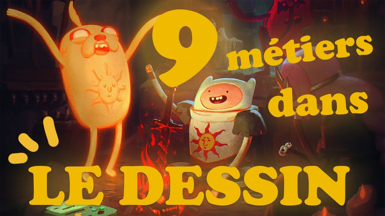 9 Métiers dans le DESSIN que TU peux faire !