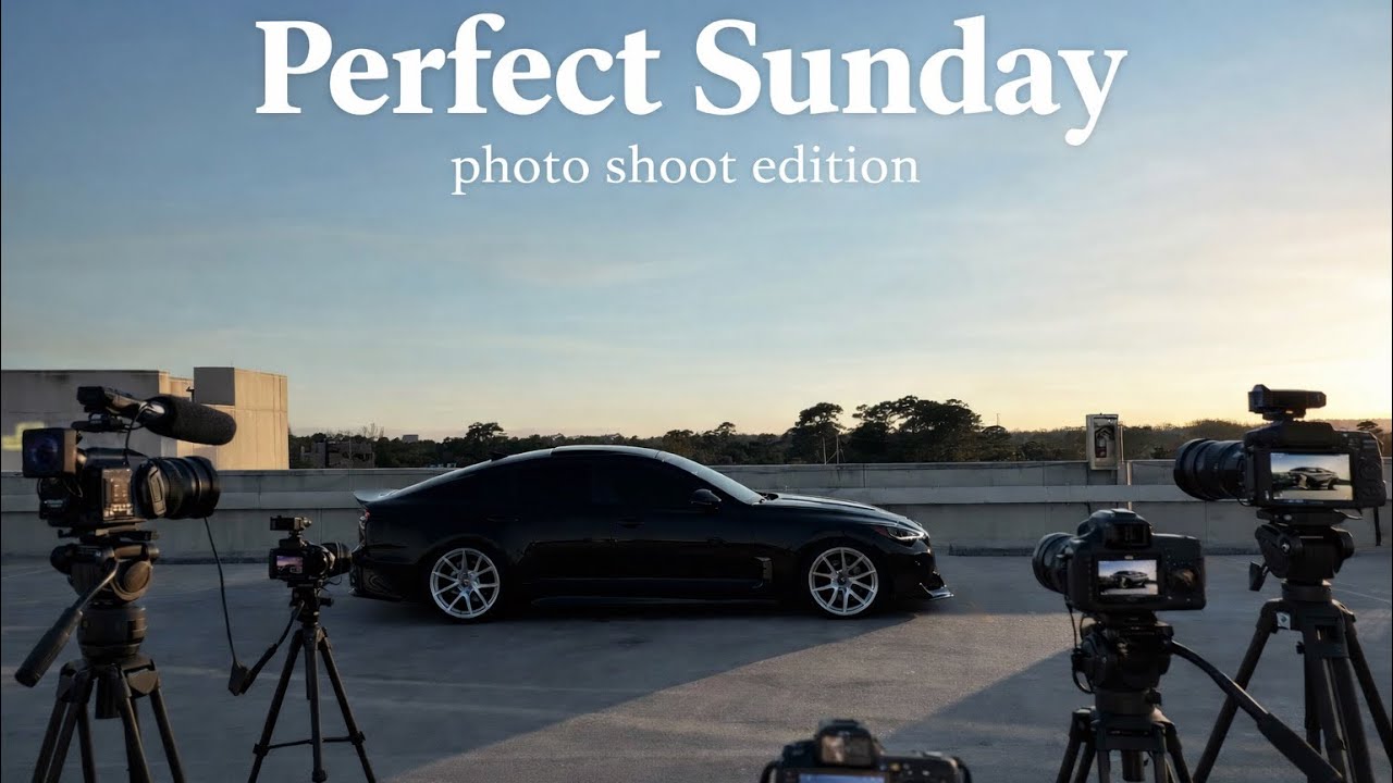 Kia Stinger Gt photo shoot |EXHAUST CLIPS & MORE|