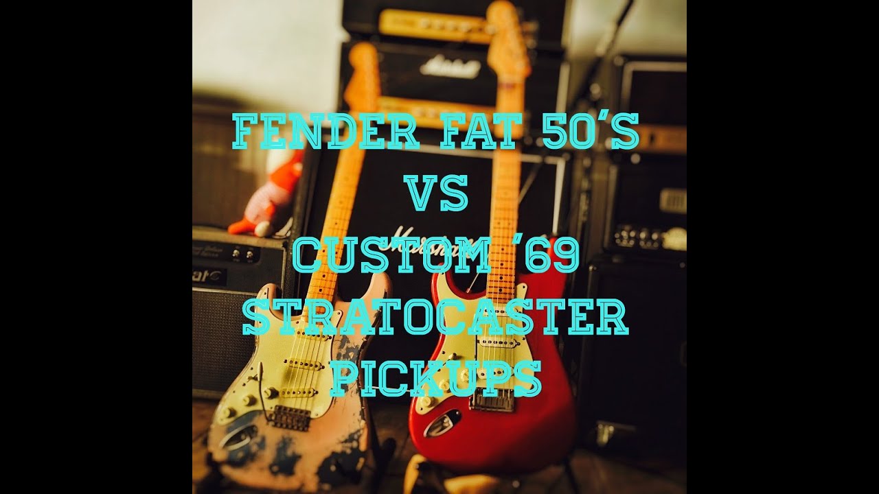 Fender Custom Shop Fat 50's vs Custom '69 Pickups