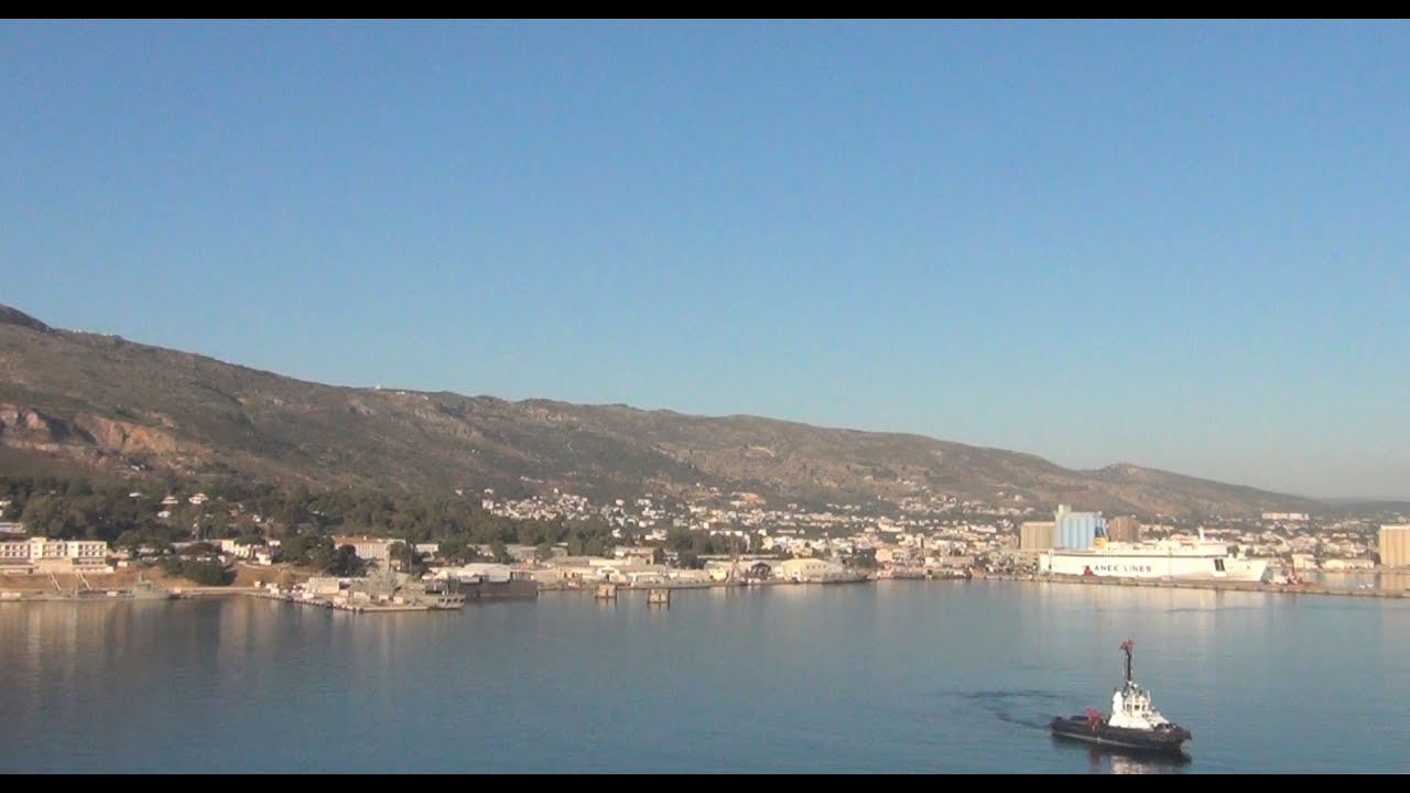 Approaching Chania, Crete