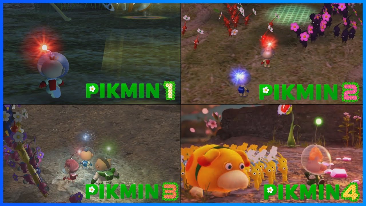 EVOLUTION of SUNSET [Pikmin 1-4]