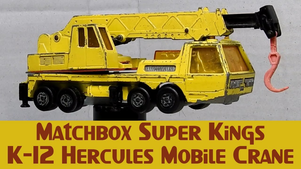 Matchbox Restoration Super Kings K-12 Hercules Mobile Crane