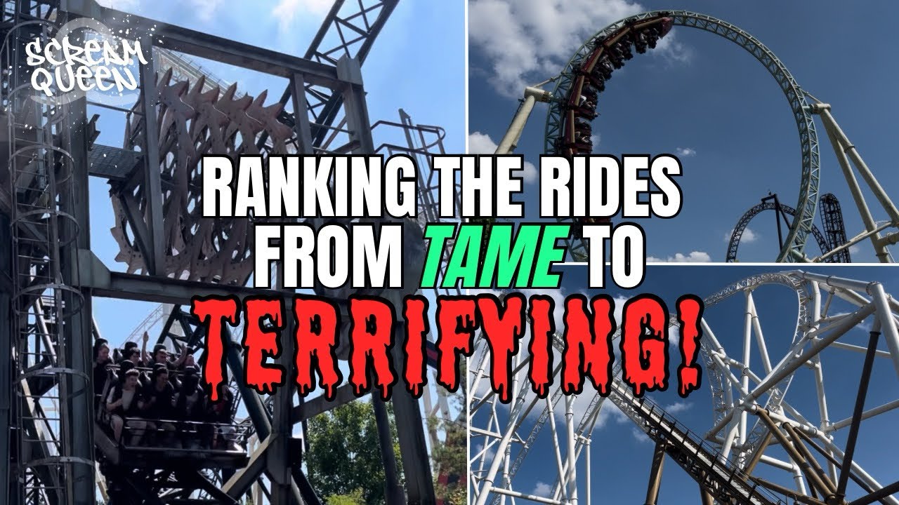 Ranking Thorpe Park Coasters from Tame to Terrifying!