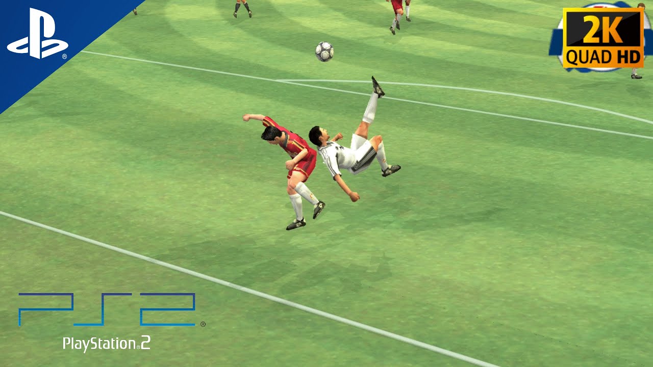 FIFA 2001 (Real Madrid vs. Bayer Leverkusen) - PS2 [HD] Gameplay