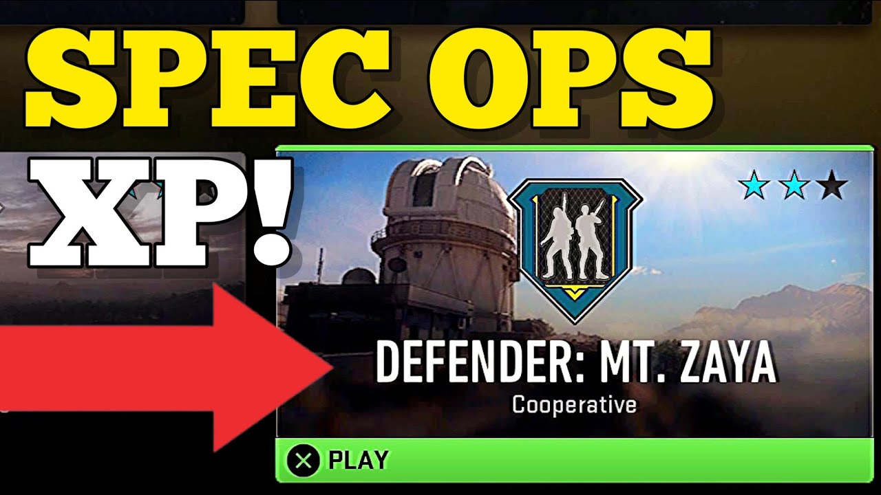 BEST SPEC OPS WEAPON XP STRAT on MW2! ( Level Up GUNS Fast On MW2! )