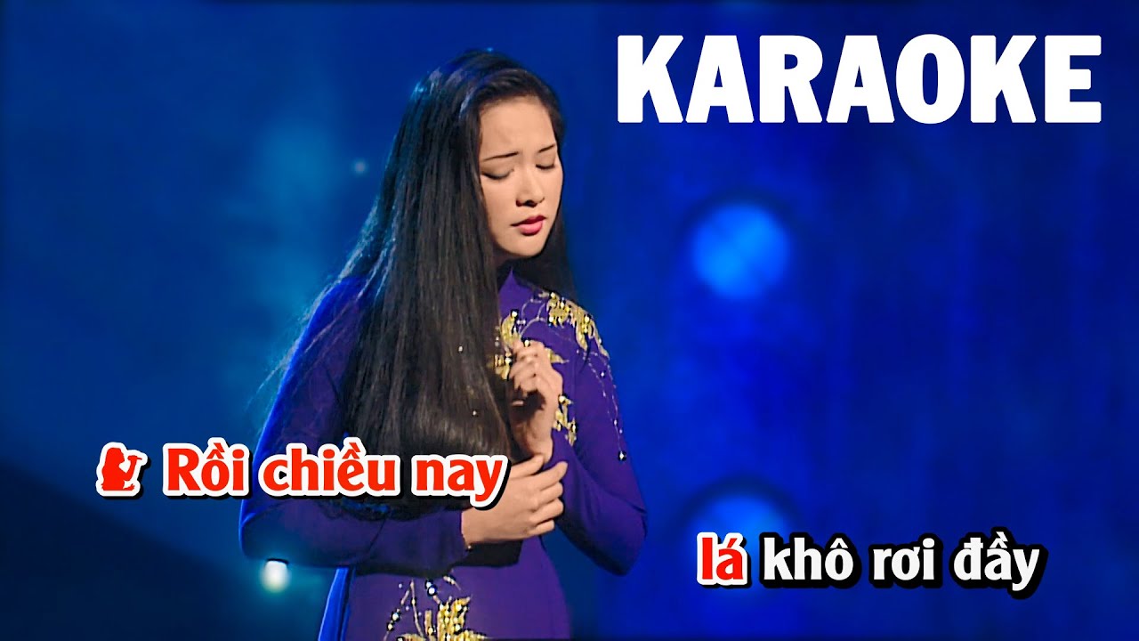 Karaoke | Hoa Tím Người Xưa - Như Quỳnh | Tone Nữ