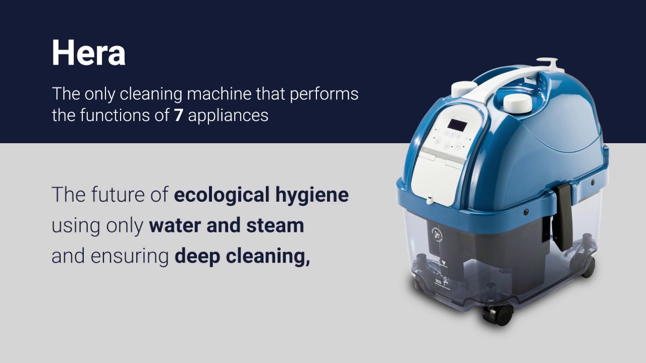 HERA PLUS, DEEP CLEANING WITHOUT CHEMICALS