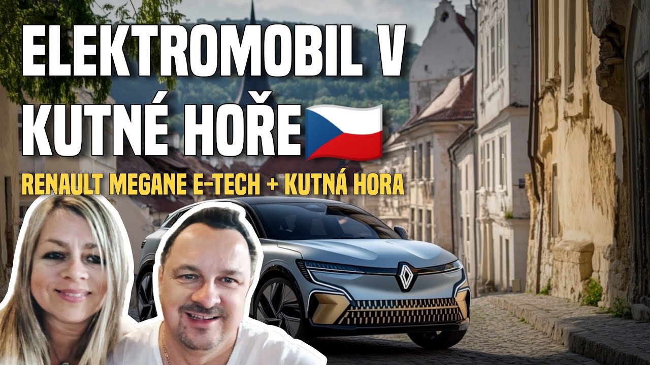 VÝLET ELEKTROMOBILEM DO KUTNÉ HORY ⚡🚗🔋  | Světelná show u sv. Barbory!