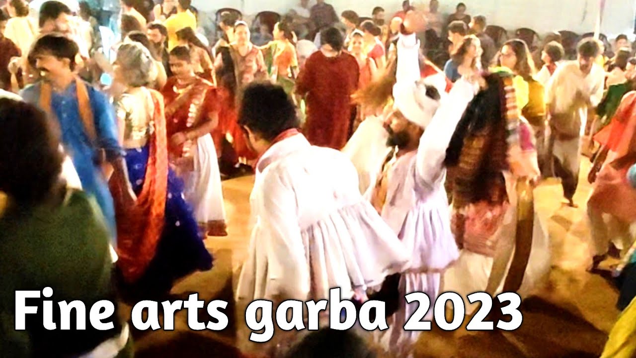 Fine arts garba 2023 | Fine arts Faculty MSU Vadodara