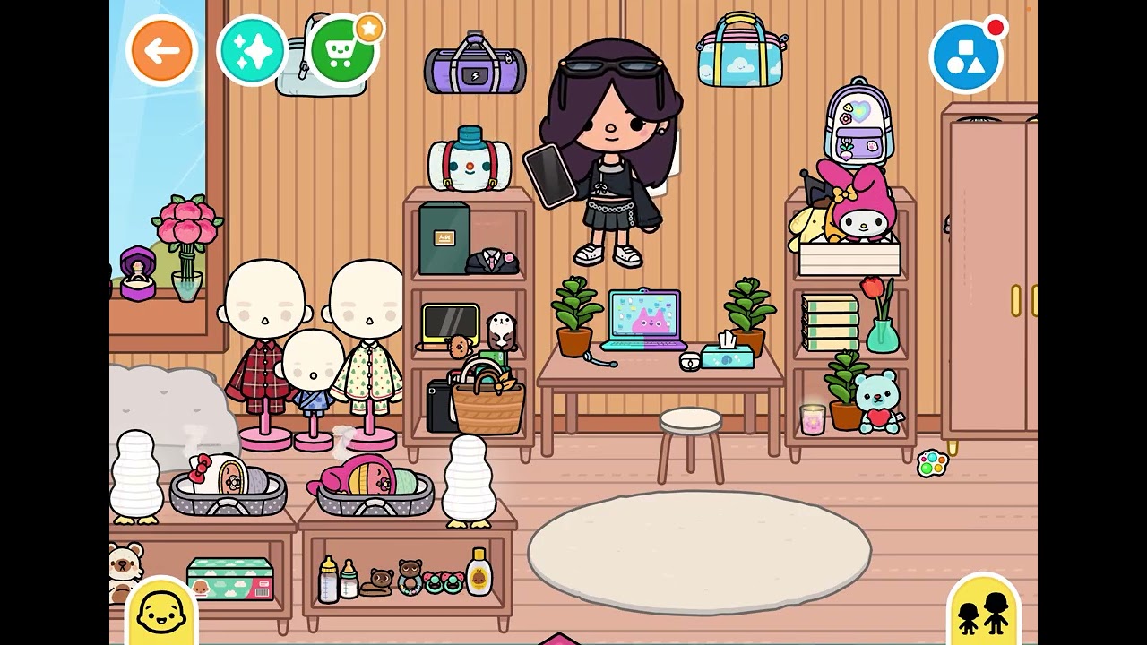 House tour ✨”Toca Boca” #tocaboca
