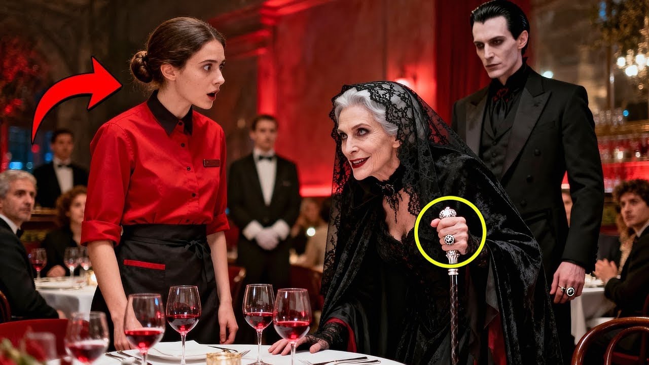 Rei Vampiro Italiano ouve garçonete falar com sua mãe em italiano: 