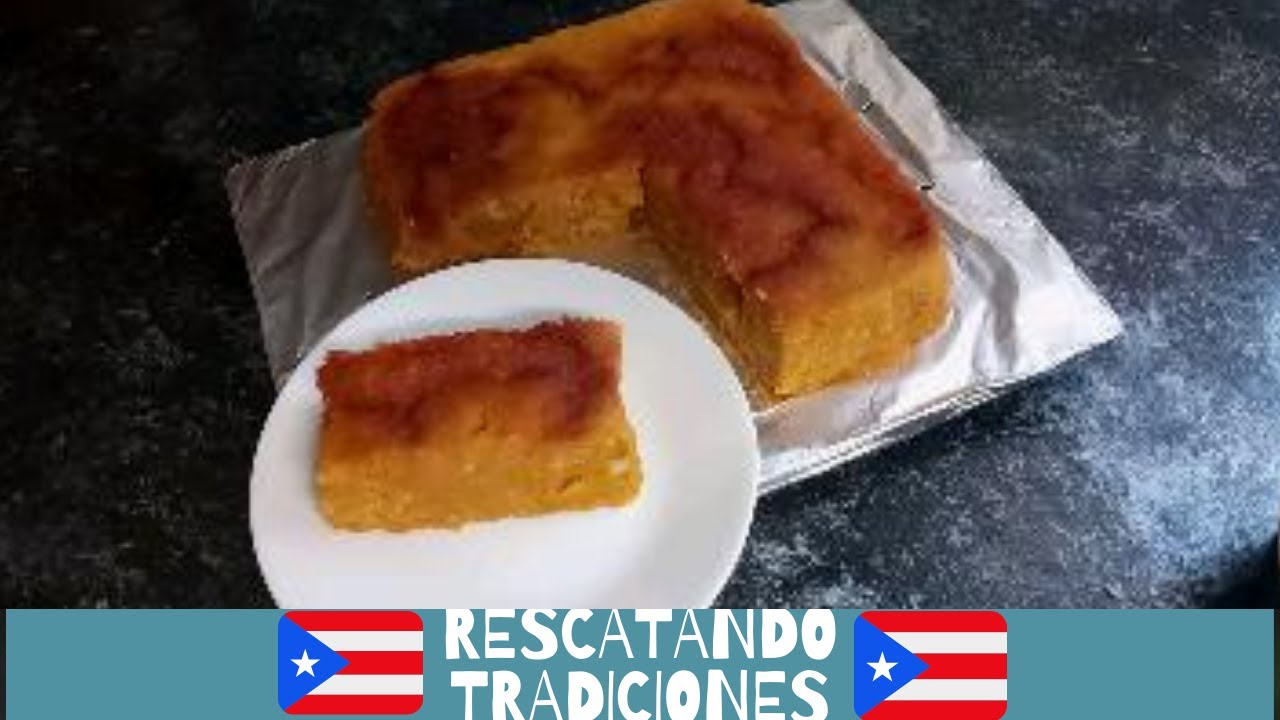 CAZUELA DULCE DE PUERTO RICO, Rescatando Tradiciones
