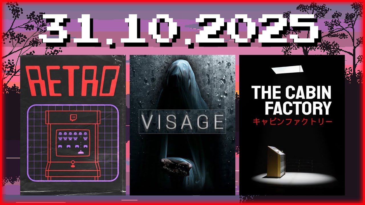 Stream VOD vom 31.10.2025 | Retro (Horror), Visage, The Cabin Factory