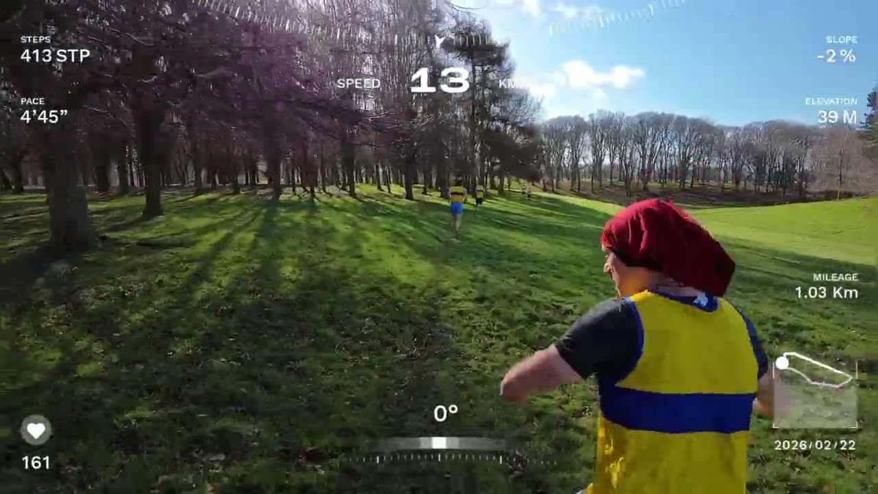 Liffey Valley Athletic Club - XC Championship - 2.5km lap at the Dog's Pond