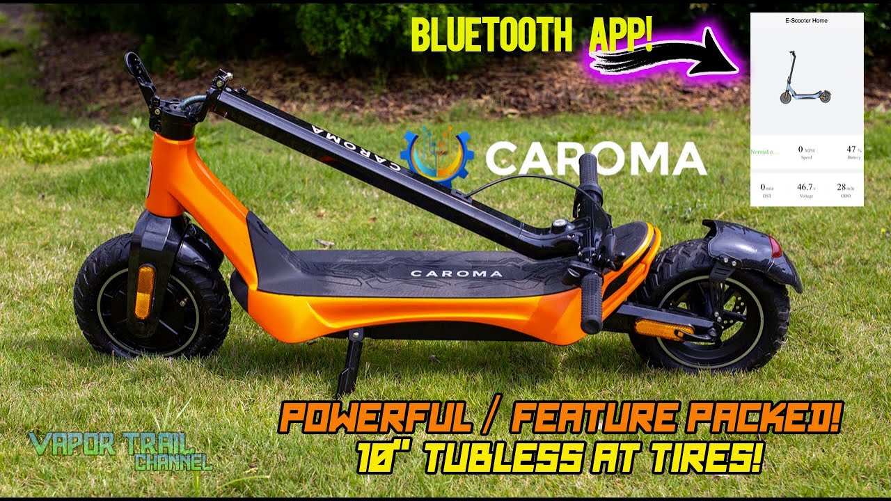BEST In Class?  Caroma C1 Electric Scooter - Assembly, Ride, Review!