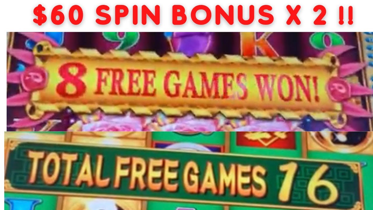 $60 SPIN MAX BET HIGH LIMIT HAND PAY JACKPOT BACK TO BACK
