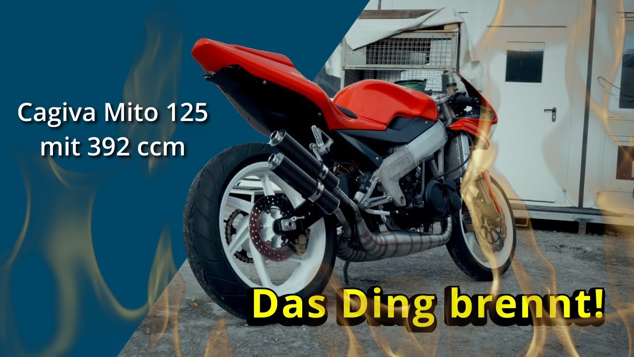 Cagiva Mito 125 SP525 mit 392cc 😱