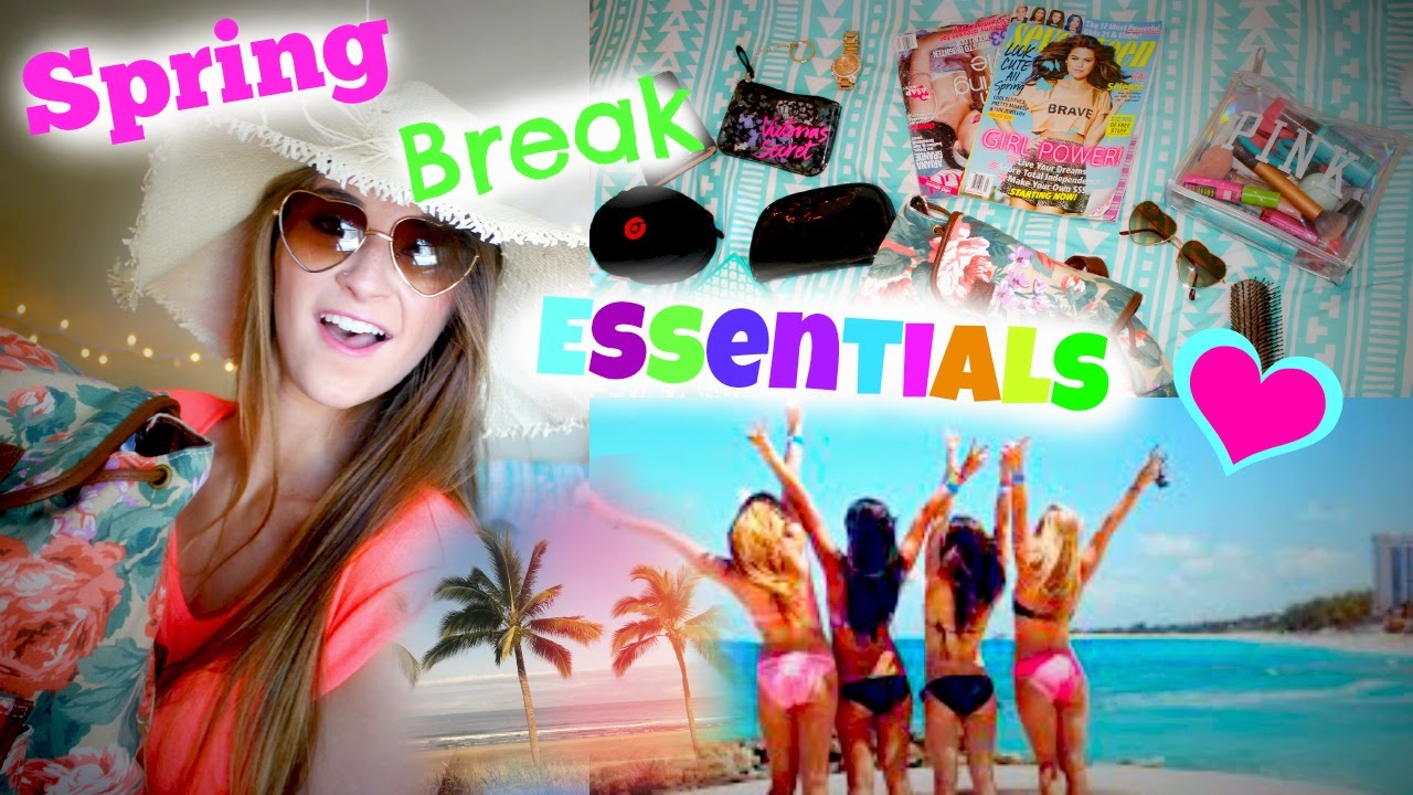 Spring Break Travel Essentials / What To Pack & Outfit Idea!