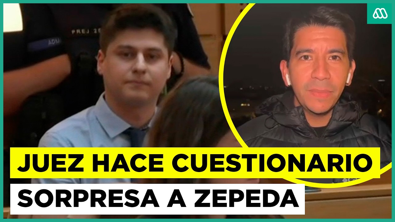 Los detalles del tercer día de juicio contra Nicolás Zepeda: juez le hizo cuestionario sorpresa