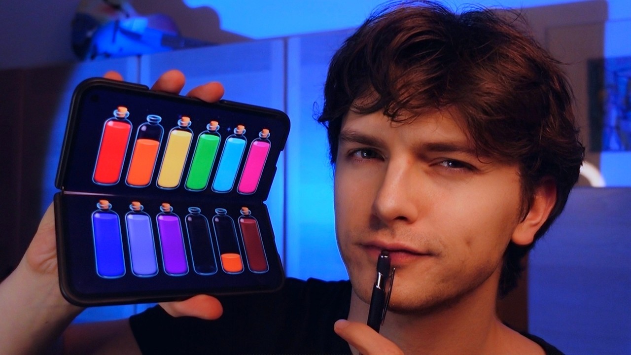 ASMR Let's Play Color Sort on my new Phone ~ Relaxing Whisper