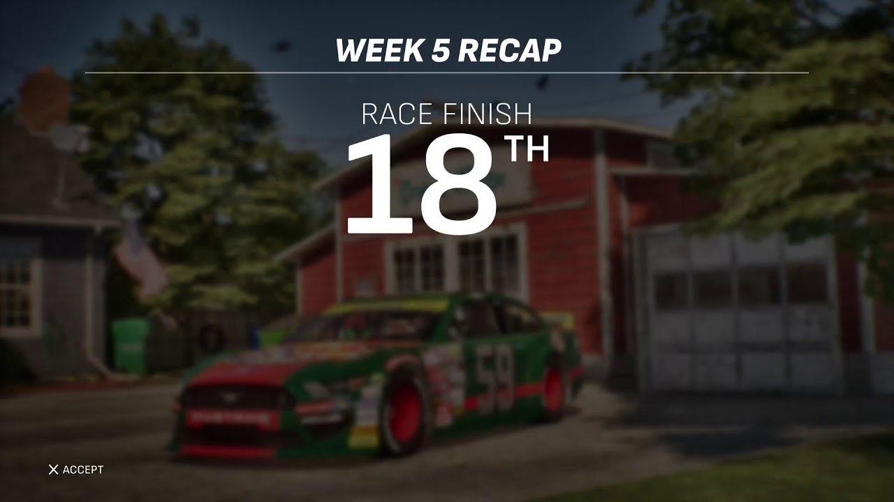 Nascar 25 Career