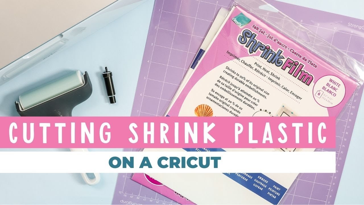 Cutting Shrink Plastic With A Cricut to Make Photo Ornaments