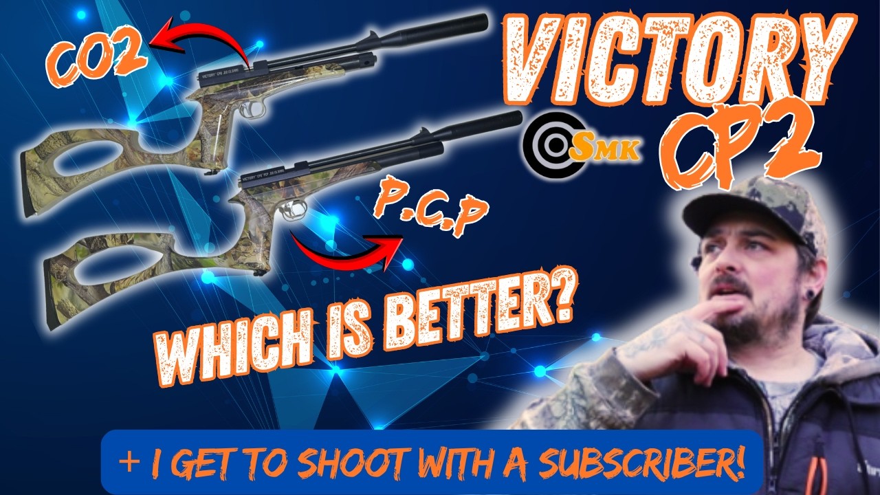 Victory SMK CP2, что лучше PCP или CO2? | ATA Airbourne, бюджетная винтовка | Подписчик делает мо...