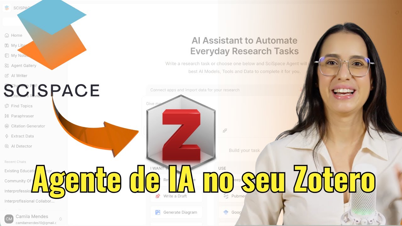 ZOTERO COM INTELIGÊNCIA ARTIFICIAL: Integração do Zotero ao Agente de IA da SciSpace
