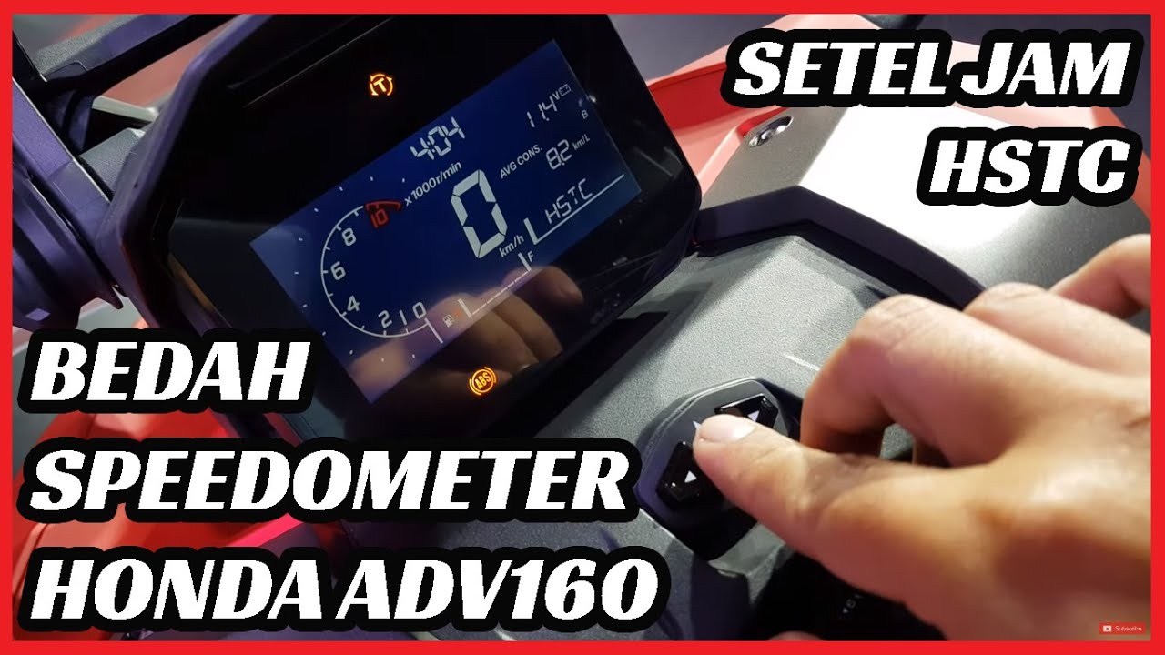 CARA SETTING JAM ADV 160, NONAKTIF HSTC, BEDAH SPEEDOMETER!! (2023)